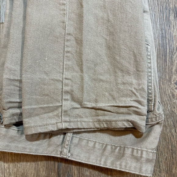 Women's Tan Boyfriend Cargo Jeans 3/26 - Picture 8 of 9